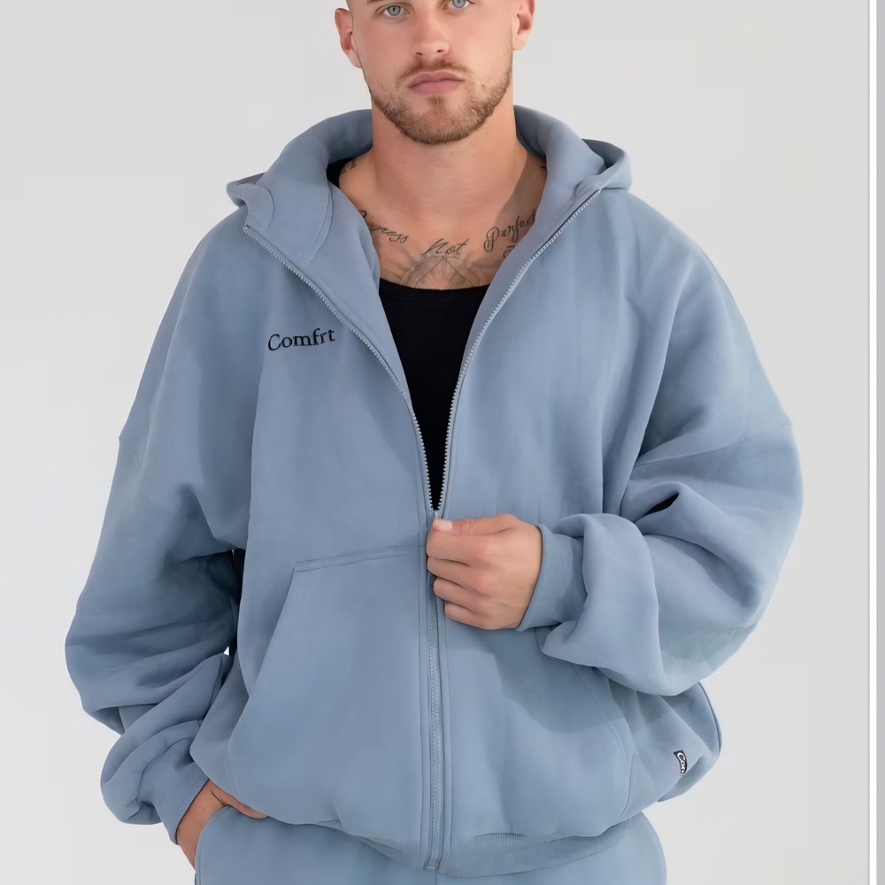 Cloud Zip Up Hoodie By Comfort. Men Womens